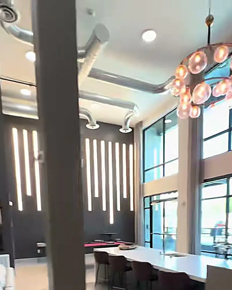 Atlas Eastside interior, from the tour