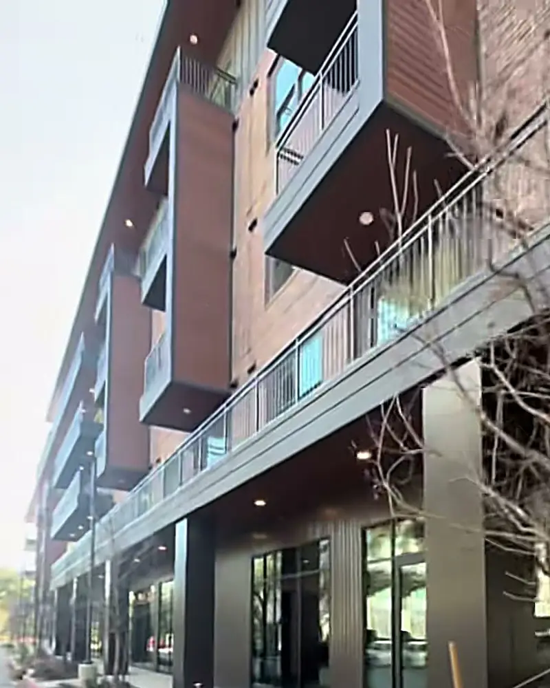 Inside a newly built Austin apartment, from a video tour